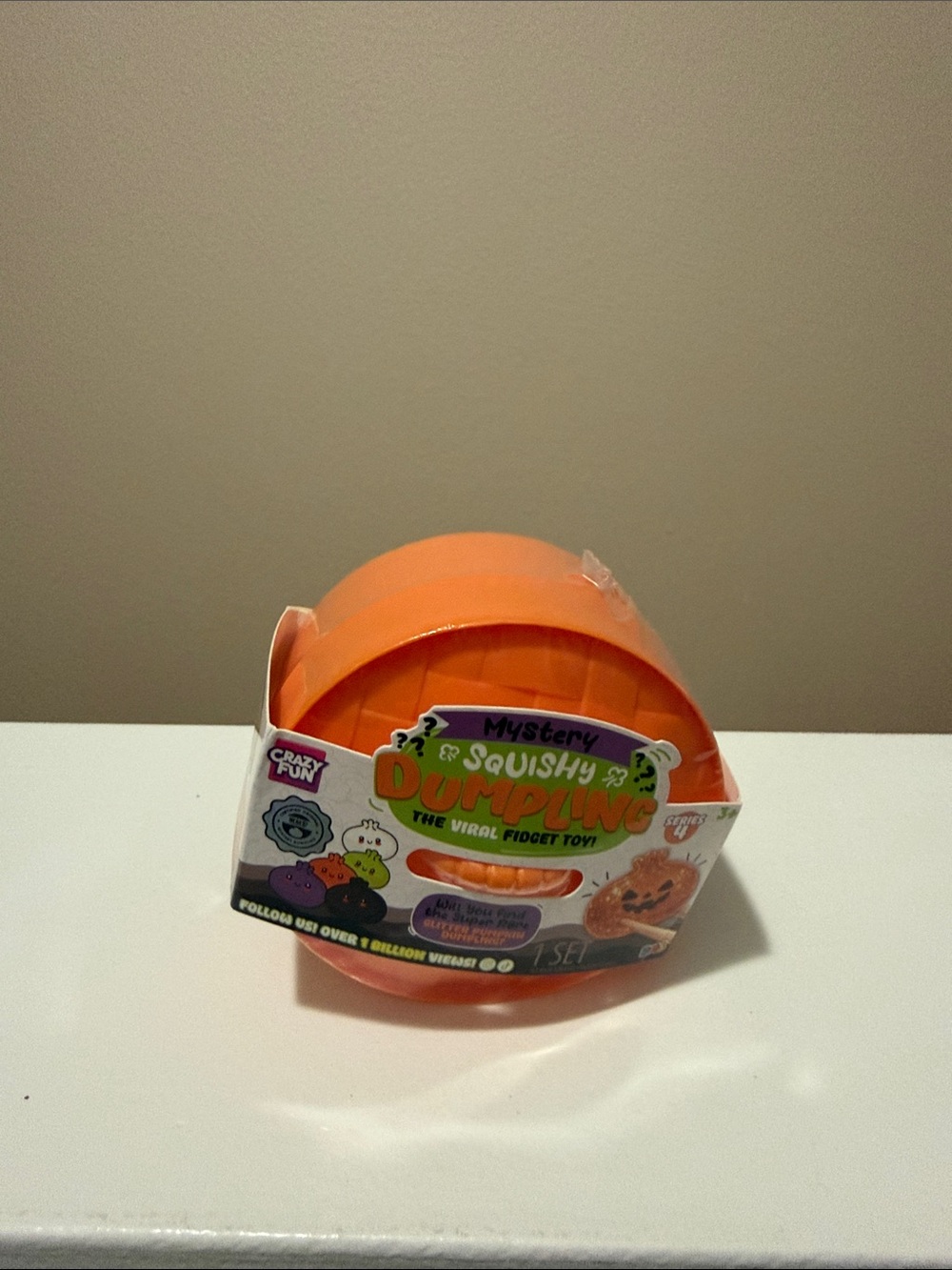 RMS Halloween Mystery Squishy Dumpling - Orange
